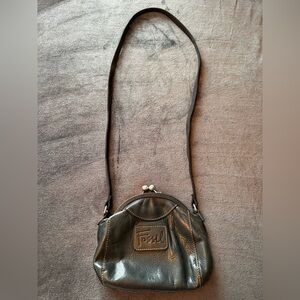 Fossil Black Leather Women's Purse
